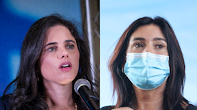 מירי רגב ואיילת שקד, צילום: יוסי אלוני ויונתן זינדל פלאש 90